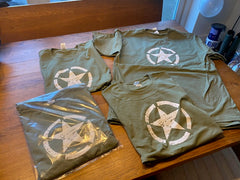 Operation Overlord, D-DAY roof stencil T-Shirt