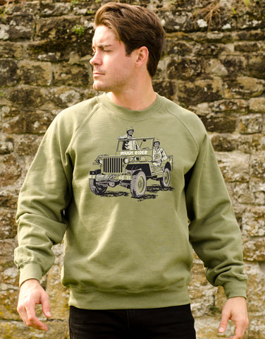 Legends & Heroes Sweater with WW2 icon and a D-Day hero