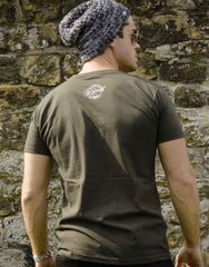 100% Cotton Charcoal 'fitted' T-shirt – featuring a 1959 Austin 7 ‘mini’