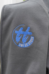 Bonneville T120: 60th celebration Men’s cosy light graphite jacket in 'launch' advertising style