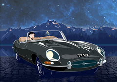 Jaguar E-Type Celebrated with 60 Limited Edition Posters