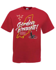 Gordon Bennett! – the pre-classic TTT-Shirt. The background behind the legend...